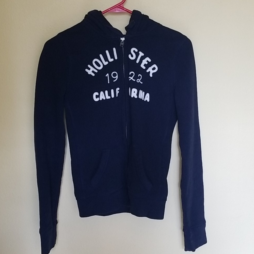 Navy Hollister Jacket